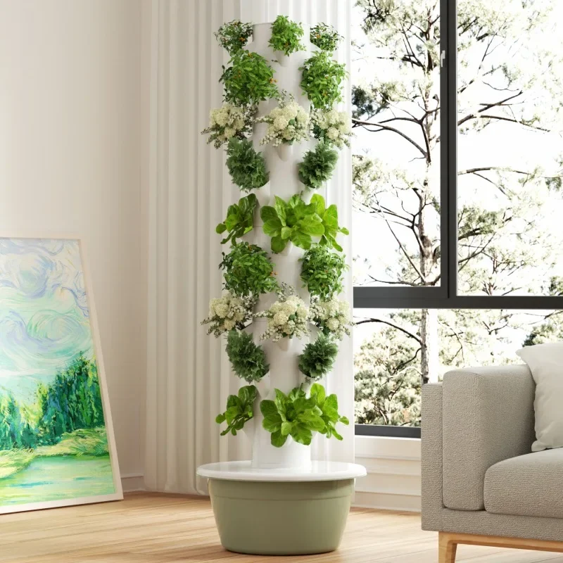 Hydroponic Tower Planter - Inteligentna doniczka do warzyw, pionowa wieża