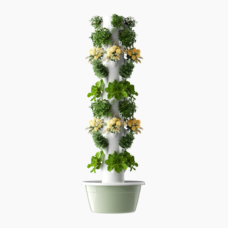 Hydroponic Tower Planter - Pionowa wieża hydroponiczna Inteligentna domowa donica