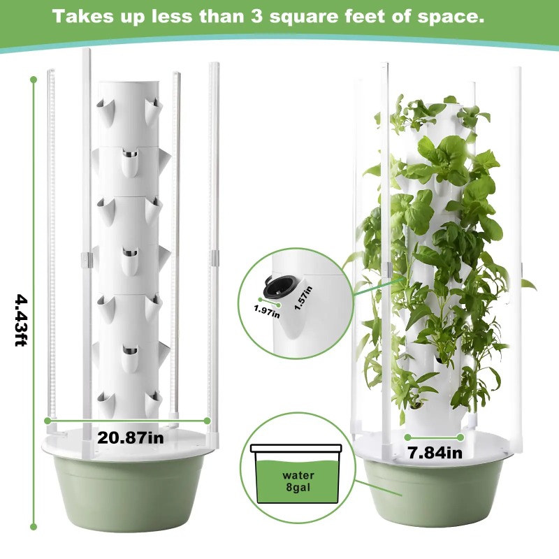 Zestaw do hydroponicznego upra – Hydroponic Tower Planter recenzja i cena