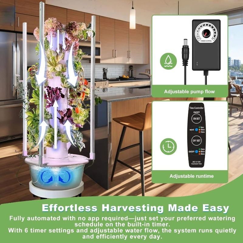 Zestaw do hydroponicznego upra – Hydroponic Tower Planter recenzja i cena