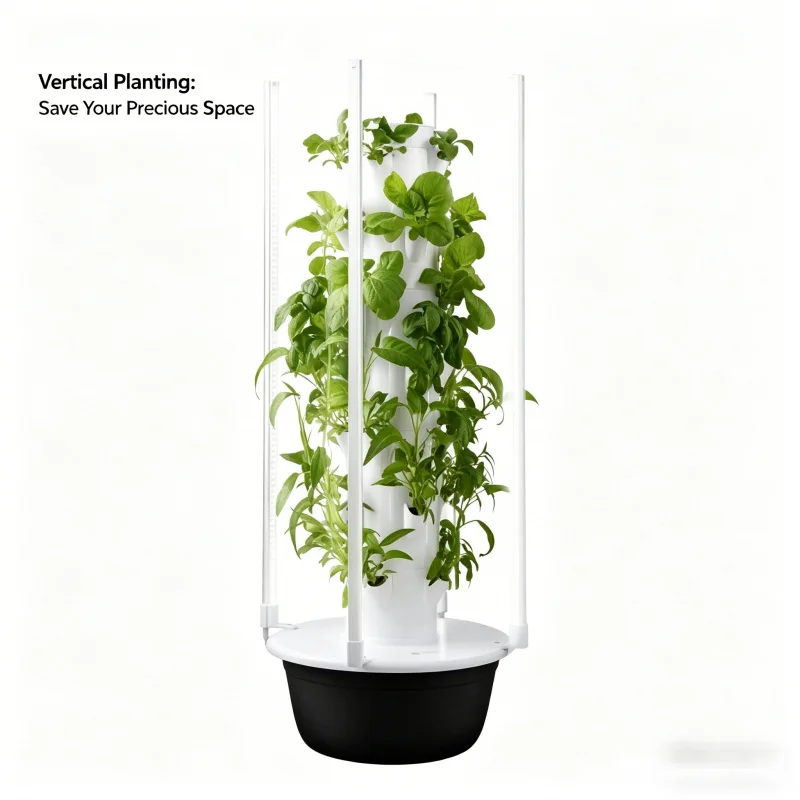 5-poziomowa hydroponiczna wież – Hydroponic Tower Planter recenzja i cena
