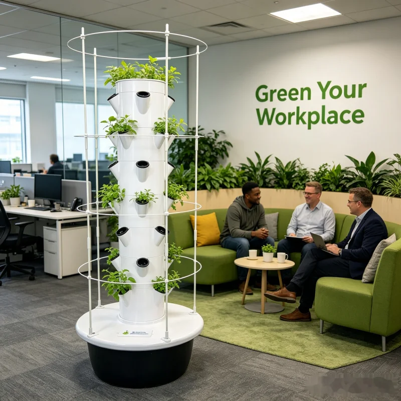 Spacetree Pionowa Wieża Hydrop – Hydroponic Tower Planter recenzja i cena