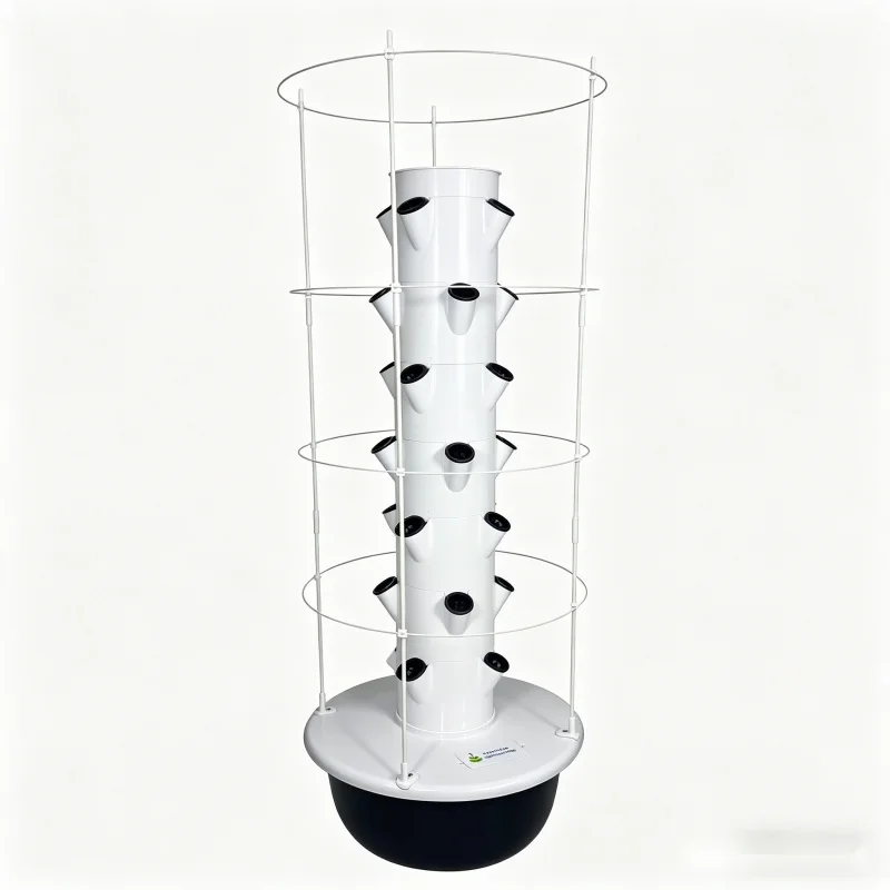 9-poziomowa aeroponiczna hydro – Hydroponic Tower Planter recenzja i cena