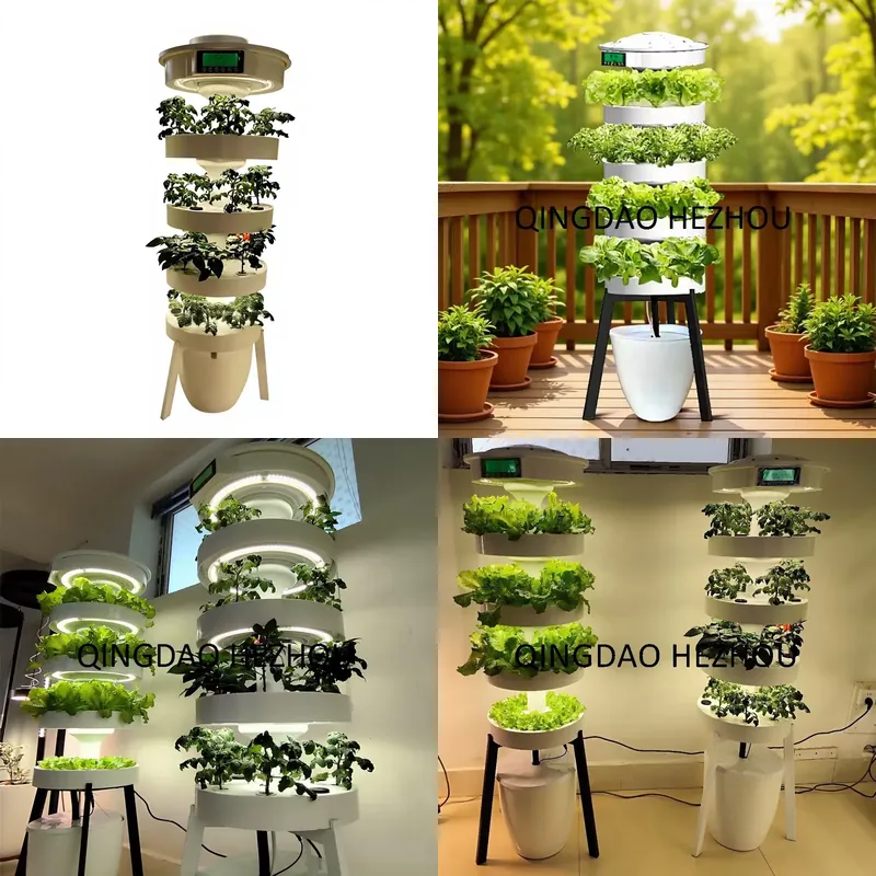 Inteligentny system hydroponic – Hydroponic Tower Planter recenzja i cena