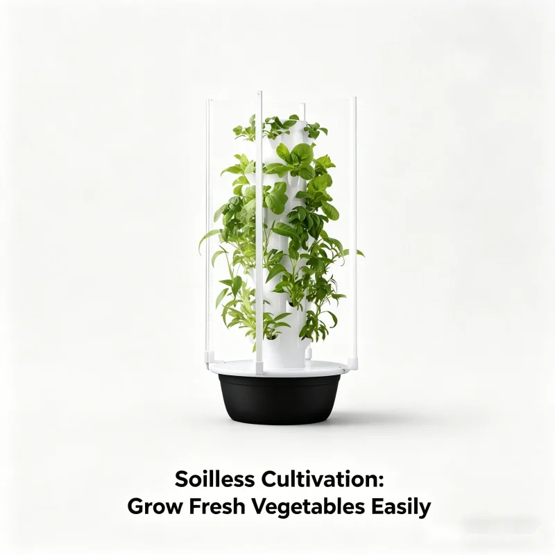 Wieża hydroponiczna SpaceTree  – Hydroponic Tower Planter recenzja i cena