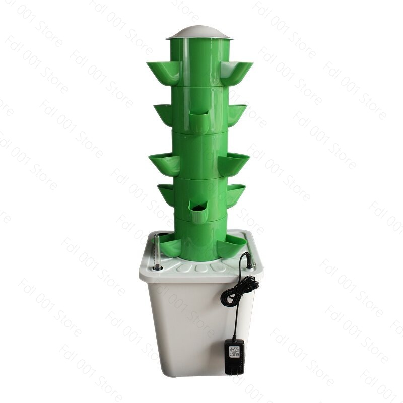 6-poziomowa hydroponiczna wież – Hydroponic Tower Planter recenzja i cena