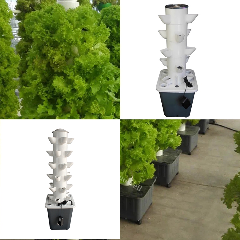 Wieża hydroponiczna do uprawy  – Hydroponic Tower Planter recenzja i cena