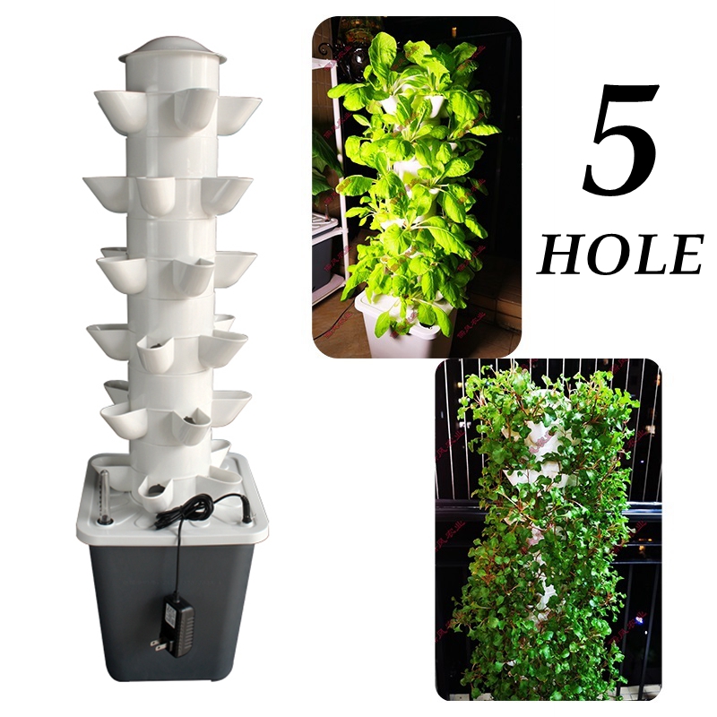 Wieża hydroponiczna do uprawy  – Hydroponic Tower Planter recenzja i cena