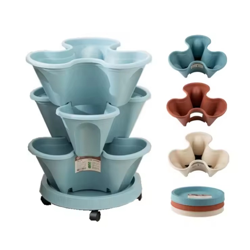 5-poziomowa doniczka do truska – Hydroponic Tower Planter recenzja i cena